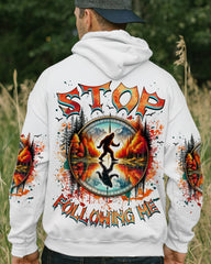 Maxcorners Stop Following Me Bigfoot All Over Print LM1601