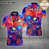 Maxcorners Bowling Panda Neon Graffiti Street Glow Multioptions Personalized Name, Team Name Unisex 3D Shirt