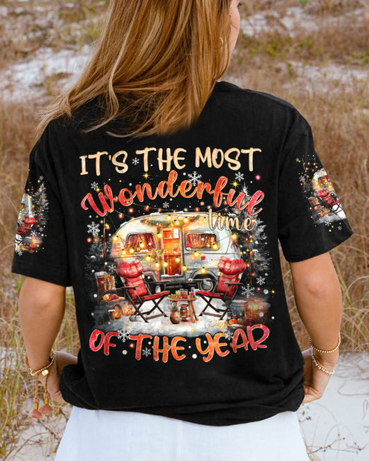 Maxcorners It's The Most Wonderful Time Camping Christmas All Over Print LM2101