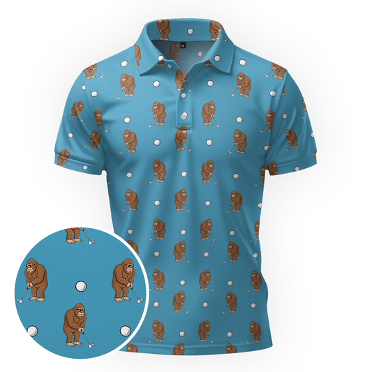 Maxcorners Sky Putt Parade Golf Polo Shirt