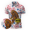 Maxcorners Tropical Brew Bigfoot Golf Polo Shirt