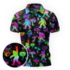 Maxcorners Bigfoot’s Psychedelic Trip Golf Polo Shirt