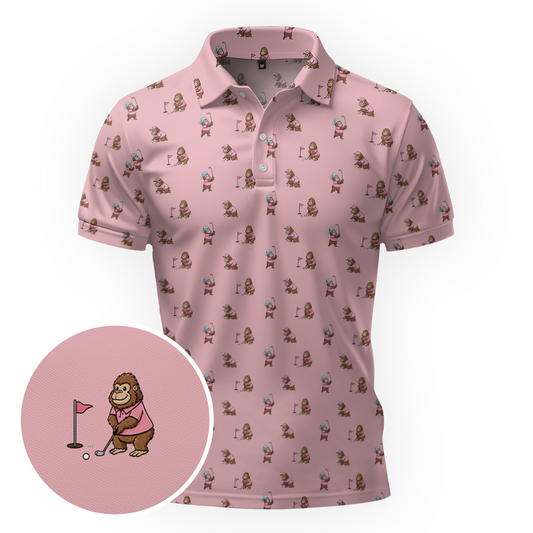 Maxcorners Gentle Putt Day Golf Polo Shirt