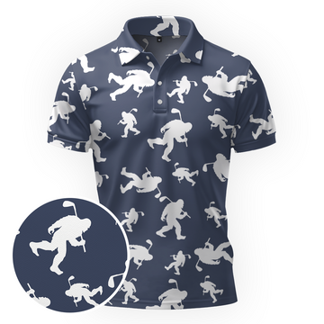 Maxcorners Bigfoot Golf Society Golf Polo Shirt