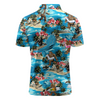 Maxcorners Sasquatch Island Paradise Golf Polo Shirt