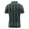 Maxcorners On Repeat - Pine Grid Golf Polo Shirt