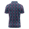 Maxcorners On Repeat - Teal Frequency Golf Polo Shirt