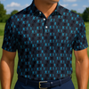 Maxcorners On Repeat - Deep Teal Golf Polo Shirt