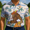 Maxcorners Sasquatch Oktoberfest Getaway Golf Polo Shirt