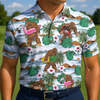 Maxcorners Sasquatch Vacation Mode Golf Polo Shirt