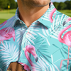 Maxcorners Sasquatch Loves Pool Parties Golf Polo Shirt