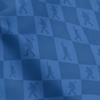 Maxcorners Blue Legend Check Golf Polo Shirt