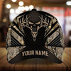 Maxcorners Special Skull Deer Hunting Camo Pattern 3D Multicolor Personalized Cap
