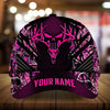Maxcorners Special Skull Deer Hunting Camo Pattern 3D Multicolor Personalized Cap