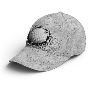 Maxcorners Golf Ball Breaking Pattern Baseball Cap LM0402