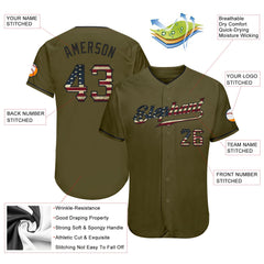 Maxcorners Custom 3D American Flag With Pink Ribbon Breast Cancer Awareness Month Women Health Care Support Premium Baseball Jersey LM0210