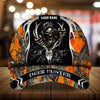 Maxcorners Epic Skull Deer Hunting 3D Multicolor Personalized Cap