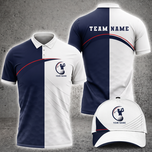 Maxcorners Heritage Swing 3D Golf Personalized Name Cap