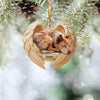 Maxcorners Personalized Sleeping Heeler Dog Christmas Ornament, Dog Angel Wings6
2D Flat LM2511