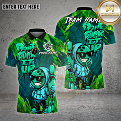 Maxcorners Bowling Shirt Graffiti Hoodie Character Multioptions Personalized Name, Team Name Unisex 3D Shirt (4 Colors)