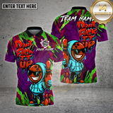 Maxcorners Bowling Shirt Graffiti Hoodie Character Multioptions Personalized Name, Team Name Unisex 3D Shirt (4 Colors)