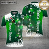 Maxcorners Bowling Snowflake Christmas Multioptions Personalized Name, Team Name 3D Shirt