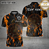 Maxcorners Darts Shirt Paint Graffiti Dartboard Multioptions Personalized Name, Team Name Unisex 3D Shirt (4 Colors)