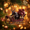 Maxcorners Krampus Christmas Ornament Set – Dark Holiday Mischief Collection 2D Flat