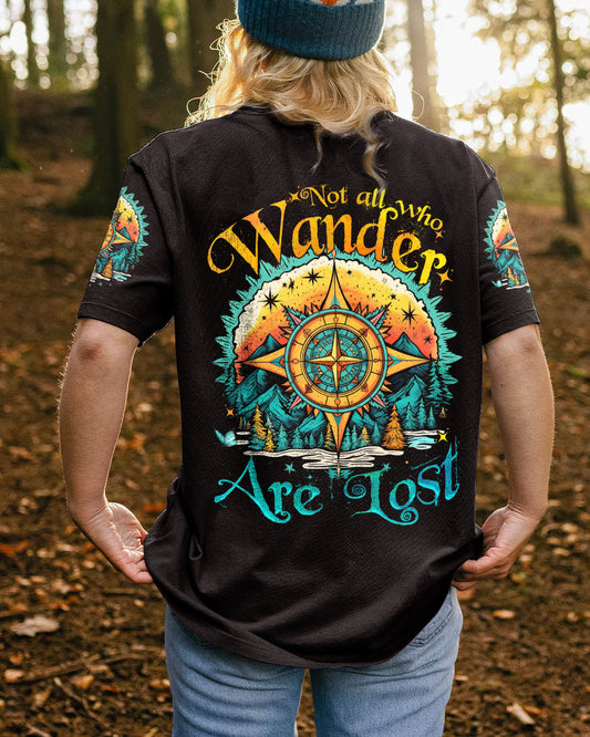 Maxcorners Not All Who Wander Are Lost All Over Print LM2101