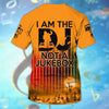 Maxcorners DJ Skull Personalized 3D All Over Printed Shirt