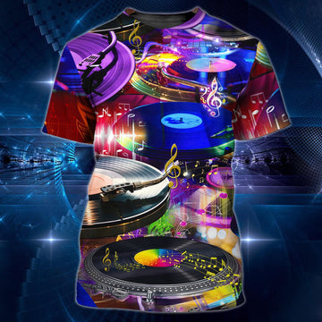 Maxcorners DJ 3D All Over Printed Shirt