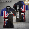 Maxcorners Bowling Shirt Flags Skull Patriotic Style MultiOptions Personalized Name, Team Name 3D Shirt (4 Options)