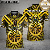 Maxcorners Dart Shirt Angry Hornet Multioptions Personalized Name, Team Name Unisex 3D Shirt (4 Colors)