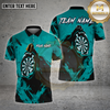 Maxcorners Darts Shirt Bear Claw Scratch Dartboard Multioptions Personalized Name, Team Name Unisex 3D Shirt (4 Colors)