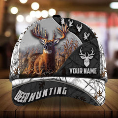 Maxcorners Special Deer Hunting Camo Pattern 3D Multicolor Personalized Cap