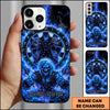 Maxcorners Hellfire Skull Cerberus Dartboard Inferno Style Multicolor Options Personalized Name 3D Phonecase
