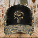 Maxcorners Skull Shape Hunting American Flag Camouflage Hunting Apparels