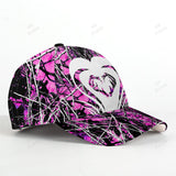 Maxcorners Heart Shape Dear Horns Pink Camouflage Hunting Apparels