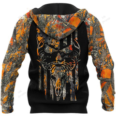 Maxcorners Can't Work Today Orange Camouflage Hunting Apparels