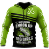 GREEN BASS HOOK UP FISHING COMBO HOODIE SWEATPANTS