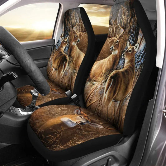 Maxcorners Deer Lover Gifts Car Seat Cover