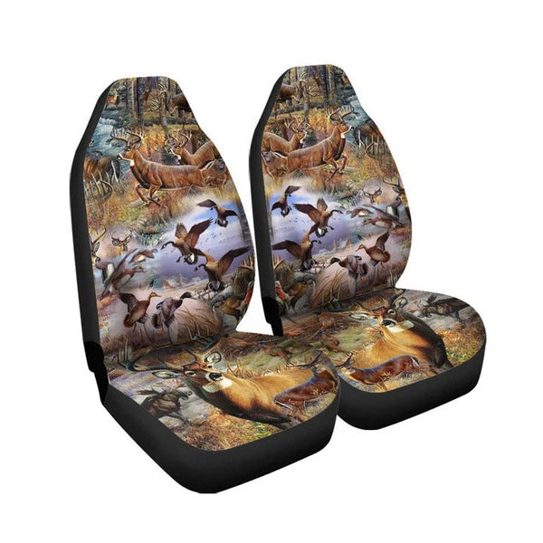 Maxcorners Deer Hunting Pattern Car Seat Cover