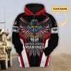 Maxcorners Custom Name Premium Unique Veteran All Over Printed Shirt