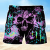 Maxcorners  Skull Graffiti Mens Board Shorts