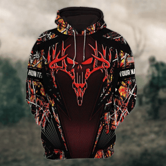 Maxcorners Personalized Name Premium Hunting Hoodie & Zip Hoodie 3D