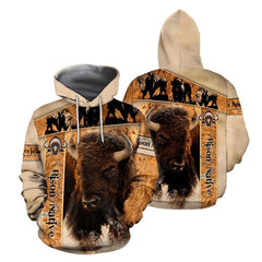 Maxcorners Bison Native American Unisex
