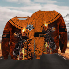 Maxcorners Custom Name Live To Ride Limited Shirt 3D