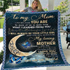 Maxcorners Mother's To My Mom 3D Over Printed Blanket