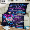 Maxcorners Mother's To Our Loving Mom 3D Over Printed Blanket