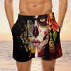 Maxcorners Lady Skull Mens Board Shorts